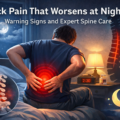 Back Pain That Worsens at Night: Warning Signs and Expert Spine Care